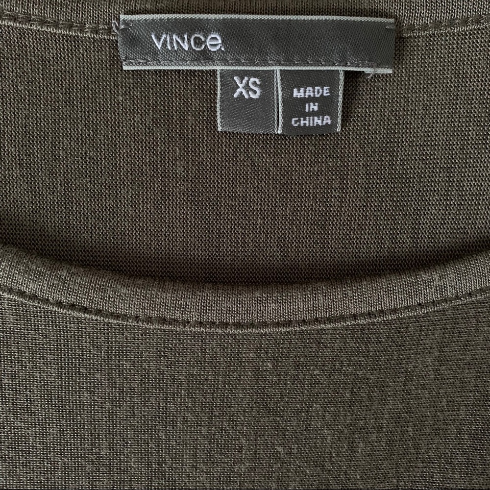 Vince Dolman Sleeve Top Gray Size XS - Picture 5 of 10